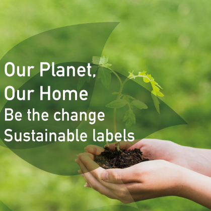 Go Green .... Think Sustainable Labelling