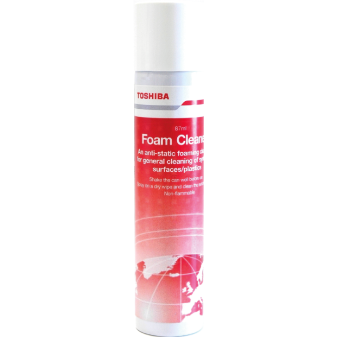 1TYCLFOC87ML - Pump Spray 87ml Anti static Foam cleaner for plastic & synthetic surfaces 