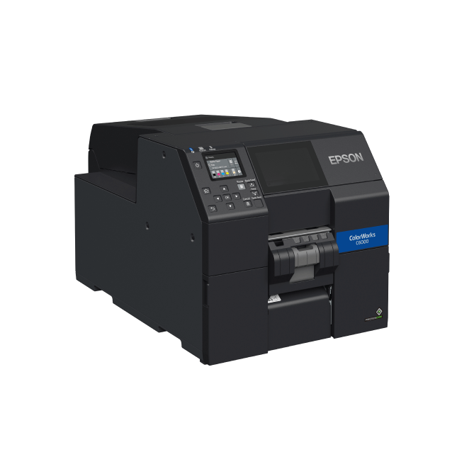 Enhance your labelling with the Epson ColorWorks C6000 series label printers. Enjoy unmatched media flexibility, high-quality prints, user-friendly operation, and seamless integration. Ideal for a variety of industries, including food & beverage, horticulture, logistics, and more.