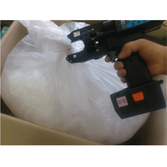 Discover the 3510 Hand-Held Twist Tie Machine – a lightweight, portable solution for fast and efficient tying. Ideal for sealing bags, bundling, and staking, it features an ergonomic design, LED twist indicator, and tool-free ribbon changes. Perfect for all industries.