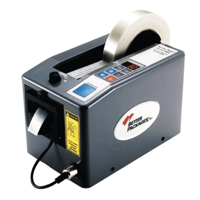 Boost productivity with the 6100 electronic tape dispensers. These compact, user-friendly machines offer precise, hands-free cutting of pressure-sensitive tapes. Ideal for packaging, sub-assembly, and electronics, with automatic and manual feed options.