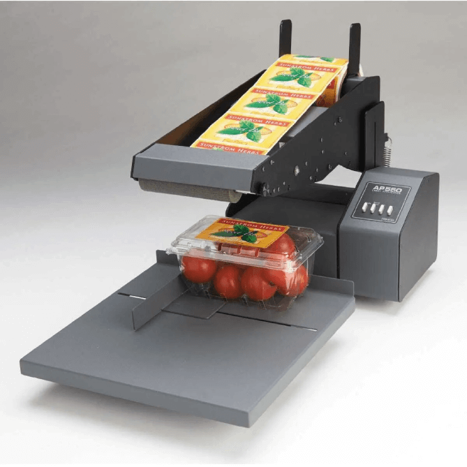 AP550 is a high-performance, semi-automatic label applicator designed to streamline the process of applying product and identification labels to a wide variety of flat surfaces