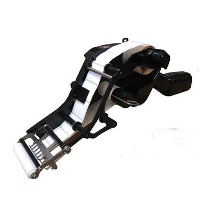 Boost productivity with the Tach-It BL-2 label applicator. Ideal for fruits, vegetables, and cartons. Battery-powered for all-day use, it's lightweight, easy-to-use, and supports labels up to 2 3/8" wide. LED battery indicator and quick recharge for enhanced efficiency.