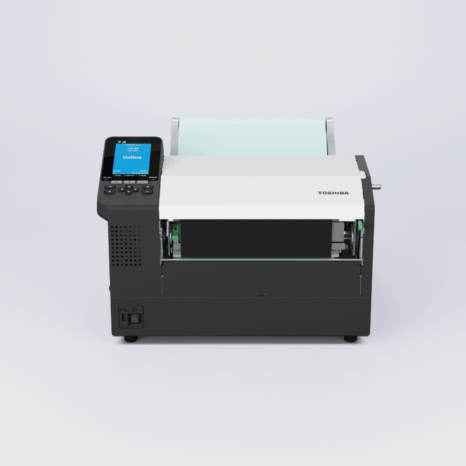 Toshiba printer on a white background