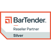 BarTender Reseller Partner Silver badge on a white background
