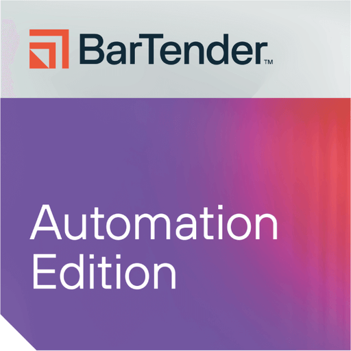BarTender Automation Edition logo on a gradient background
