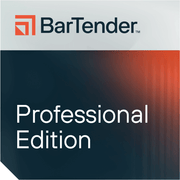 BarTender Professional Edition logo on a gradient background
