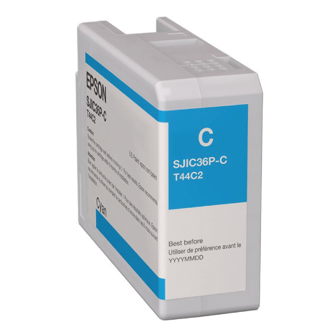 C13T44C240 - Epson ColorWorks C6000/C6500 Series Ink Cartridge Cyan