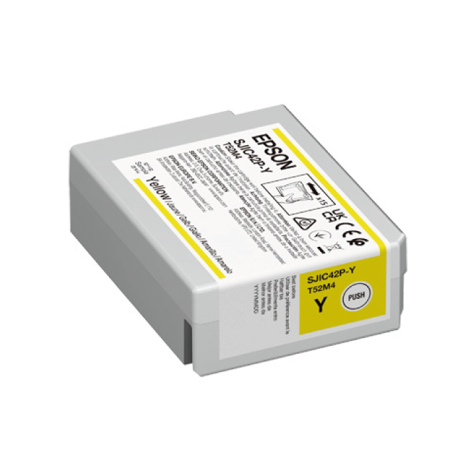 C13T52M440 - Epson ColorWorks C4000e Ink Yellow