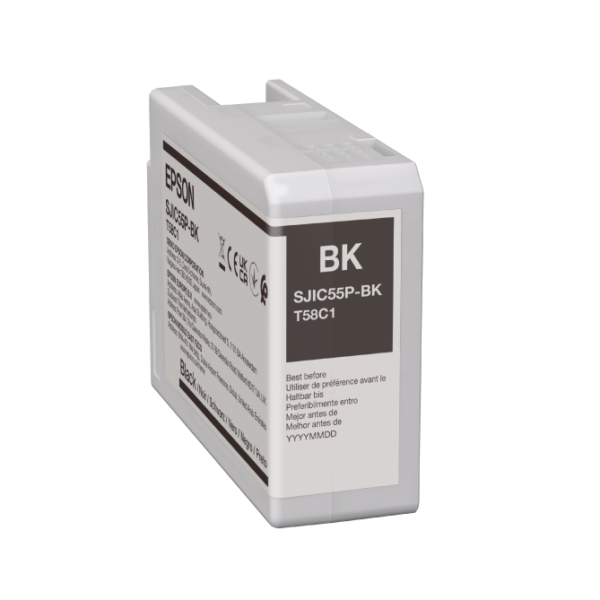 C13T58C140  - Epson ColorWorks D6000 & D6500 Ink Cartridge Black
