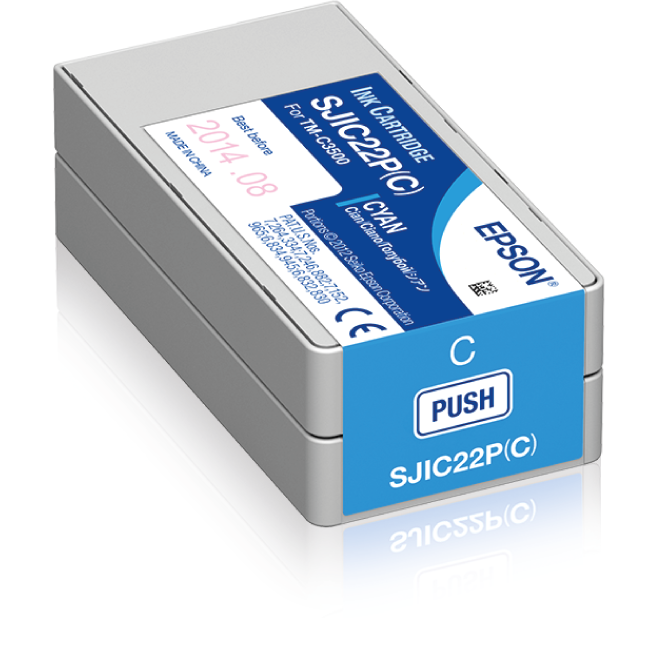 C33S020602 -Epson C3500 Cyan Ink Cartridge