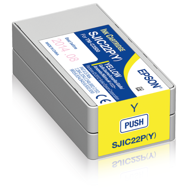 C33S020604 - Epson C3500 Yellow Ink Cartridge
