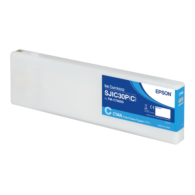 C33S020640 - Epson ColorWorks C7500G Ink Cartridge Cyan