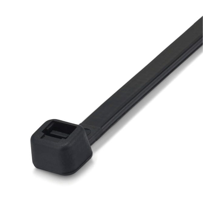 Discover our wide range of durable nylon cable ties, available in multiple sizes, colours and strengths. Ideal for bundling, bag sealing, tagging and more. Easy to use, UV-resistant black ties suitable for outdoor use. Supplied in packs of 100, unbranded.