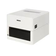 Introducing the Citizen CL-E300, a compact direct thermal label printer ideal for retail, logistics, courier services, pharmacies, and medical applications. Its front-side operation saves space while delivering high performance with speeds up to 200 mm/sec and resolutions of 203 or 300 dpi.