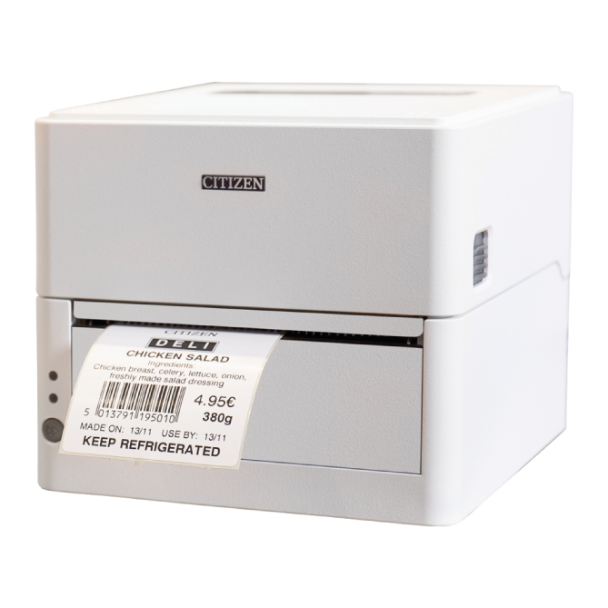  Enhance your printing environment with the CL-H300SV printer. Featuring innovative self-protective housing, antibacterial technology meeting ISO 22196 standards, and flexible connectivity options. Perfect for spaces where cleanliness and hygiene are crucial. Stylish, compact, and easy to maintain.
