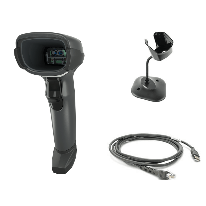Zebra DS4608 Plus Stand and USB Cable
