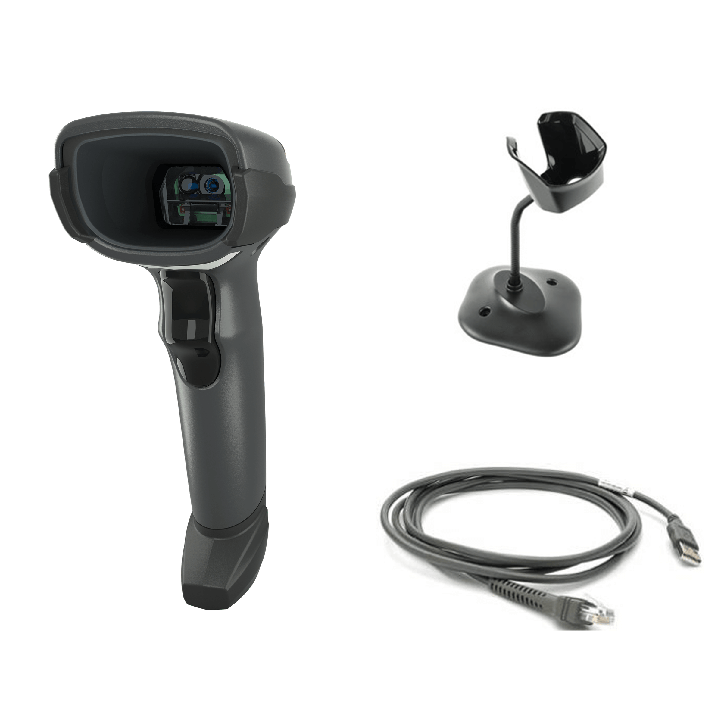 Zebra DS4608-SR - 1D/2D Scanner, Black, USB