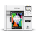 Epson ColorWorks D3800e front view with a label on a white background