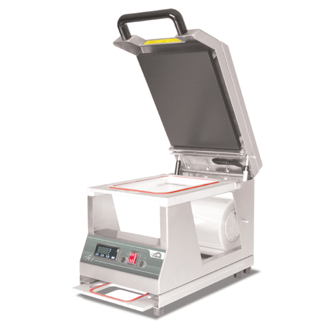 Discover the Friulmed FT2 Tray Thermosealing Machine – ideal for food, healthcare, and industrial use. With manual temperature control, interchangeable moulds, and excellent sealing on greasy surfaces, the FT2 ensures consistent, high-quality results every time.