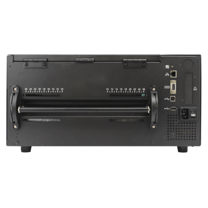 Discover the Godex HD830i+, the best-in-class eight-inch wide industrial barcode printer. Enjoy robust durability, wireless connectivity, user-friendly set-up, and a 5-year warranty. Ideal for demanding environments!