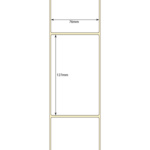Dimensions of a rectangular object with measurements in millimeters.