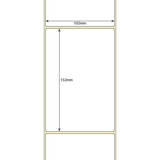 Dimensions of a rectangular object with measurements in millimeters