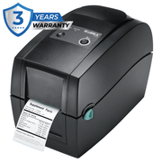 Discover the RT200 Mini Barcode Printer - compact, versatile, and perfect for tight spaces. With Ethernet, Serial, and USB ports, innovative calibration, and advanced sensor technology, it's ideal for diverse labelling needs. Includes free GoLabel software and a 3-year warranty.