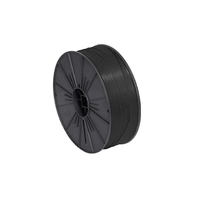 Discover our standard 4mm x 750m twist tie ribbon, made with a plastic coating and single metal core. Compatible with most twist-tie machines, it's reusable, leaves no adhesive residue, and ensures secure, damage-free bag sealing—perfect for retail, or industrial use.