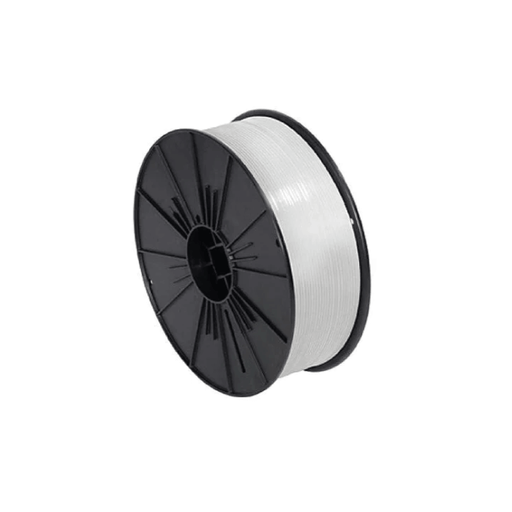 Discover our standard 4mm x 750m twist tie ribbon, made with a plastic coating and single metal core. Compatible with most twist-tie machines, it's reusable, leaves no adhesive residue, and ensures secure, damage-free bag sealing—perfect for retail, or industrial use.