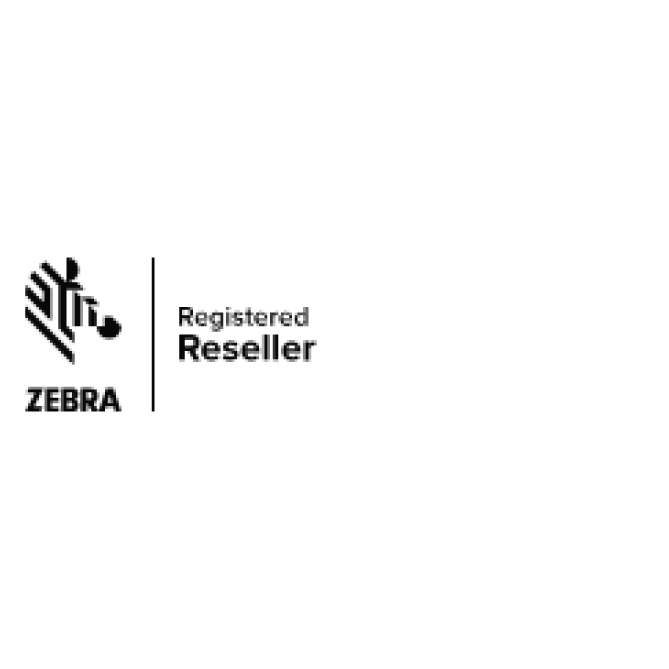 Zebra Registered Reseller logo on a white background