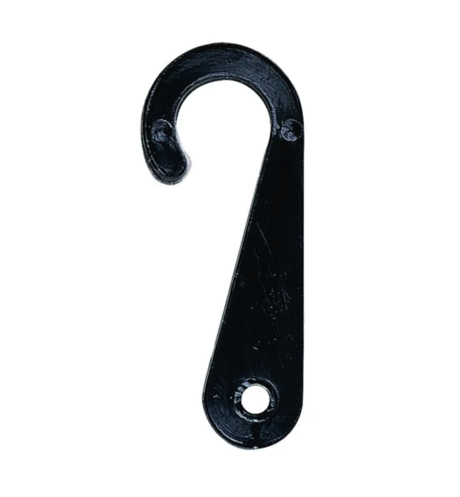 Teneo (UK) offers a comprehensive selection of hooks, loops and ties. They are manufactured from nylon or polypropylene to provide the desired strength and flexibility. They are available in a variety of lengths.  Hooks can be used to hang lightweight items from pegboard and slat wall fittings in retails environments. This includes socks, gloves and soft toys.