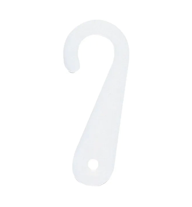 Teneo (UK) offers a comprehensive selection of hooks, loops and ties. They are manufactured from nylon or polypropylene to provide the desired strength and flexibility. They are available in a variety of lengths.  Hooks can be used to hang lightweight items from pegboard and slat wall fittings in retails environments. This includes socks, gloves and soft toys.