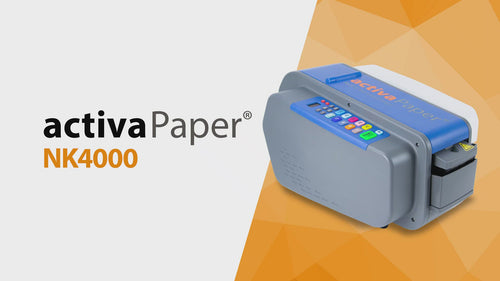 The ActivaPaper NK4000 gummed tape dispenser is the perfect addition to your operation and ensures smooth operation.