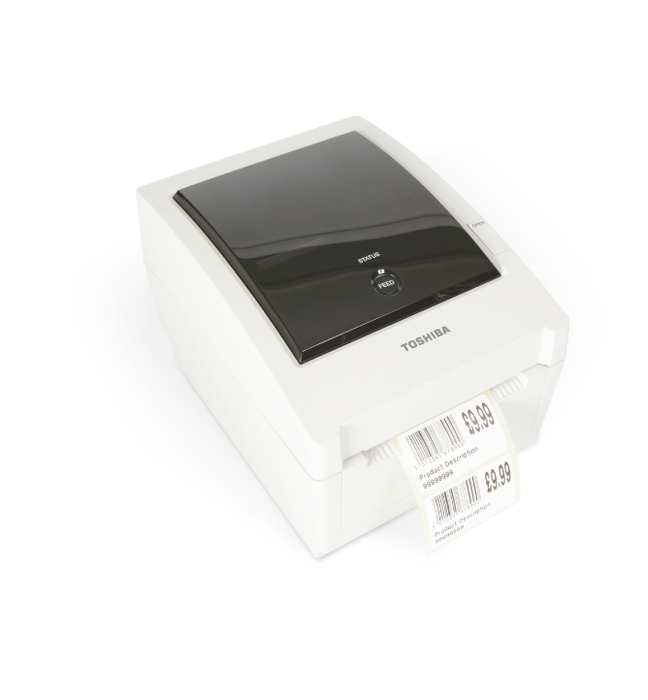 For fast, on-demand labelling and ticketing direct from your desktop, look no further than the trustworthy B-EV4 range from Toshiba. With market-leading features, exceptional build quality and reliability, produce professional labels quickly and easily at the touch of a button.