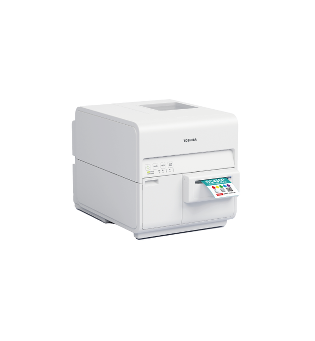 Toshiba's BC400P colour label printer provides in-house labelling production with a cost-effective and durable solution, helping you to take full control of your entire on-demand colour labelling processes.