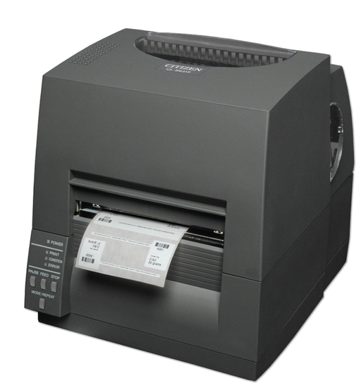 Our desktop range is designed to provide simple, low-cost, high quality printing and the best-in-class CL-S631II offers the finest resolution, providing 300 dpi for the reproduction of logos, pictures and EAN-compliant barcodes.  The CL-S631II is supplied as standard with Cross-Emulation™ technology with both Zebra® and Datamax® emulations, plus a range of connectivity options including USB, Ethernet and WiFi. 