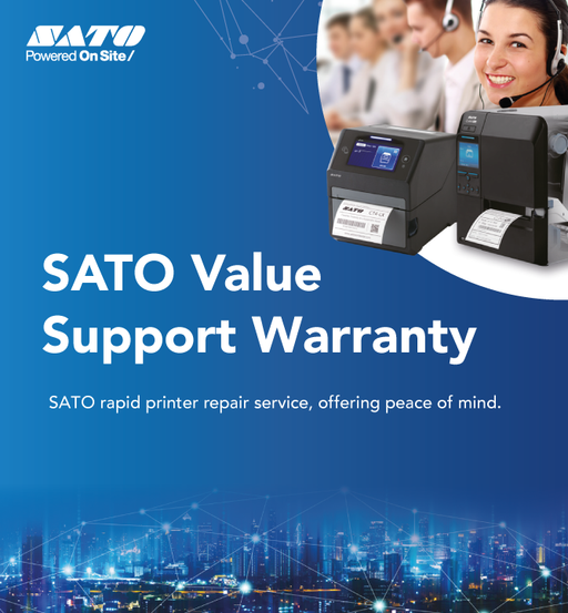 SATO CT4-LX - 3 Years Return to Base Warranty Upgrade