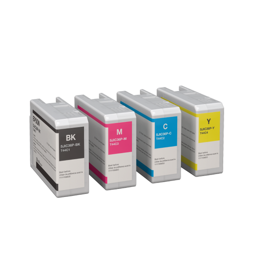 Epson ColorWorks C6000/C6500 Ink Cartridge Set CMYK